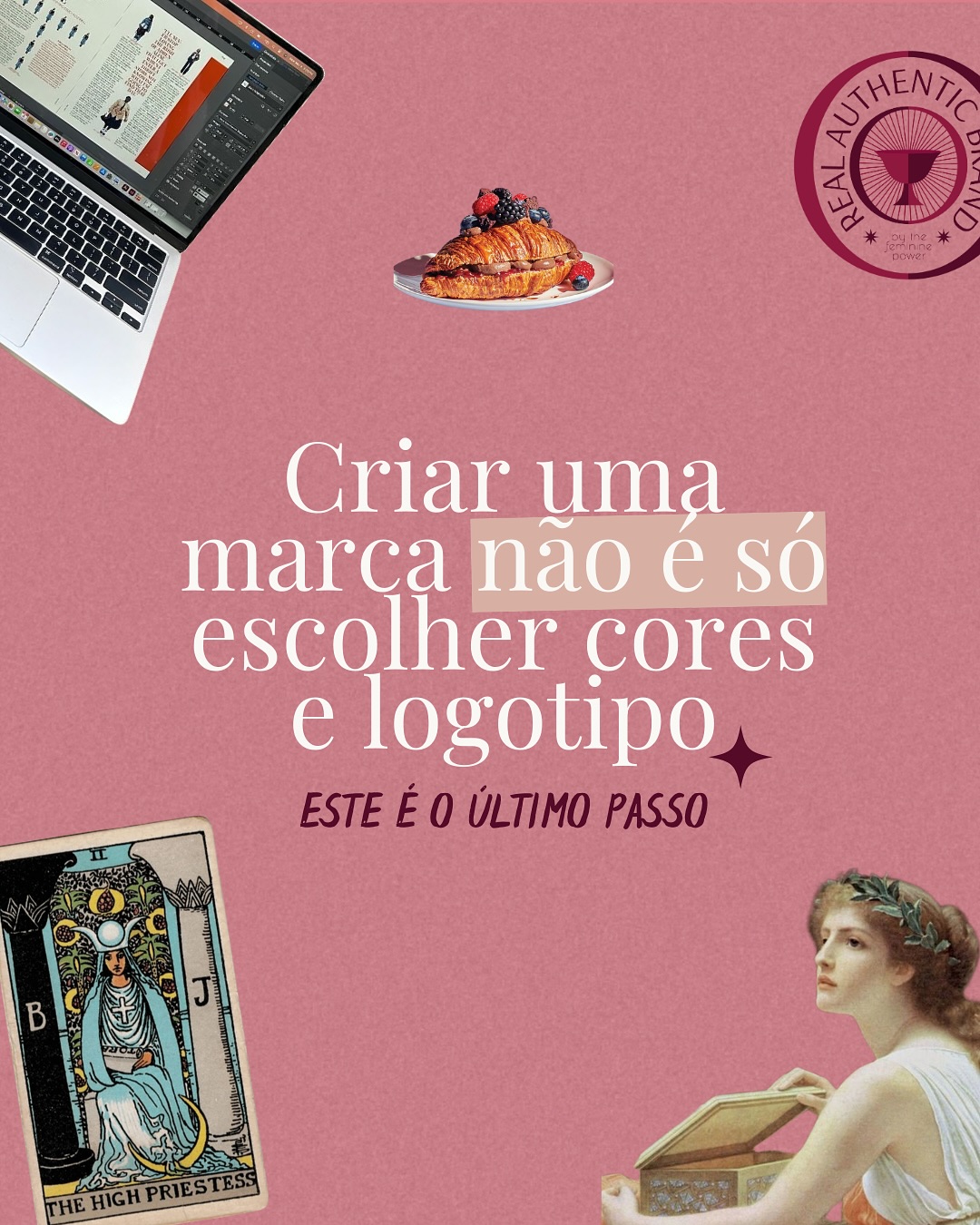 Circes, criar uma marca autêntica não é só escolher cores e logotipo.